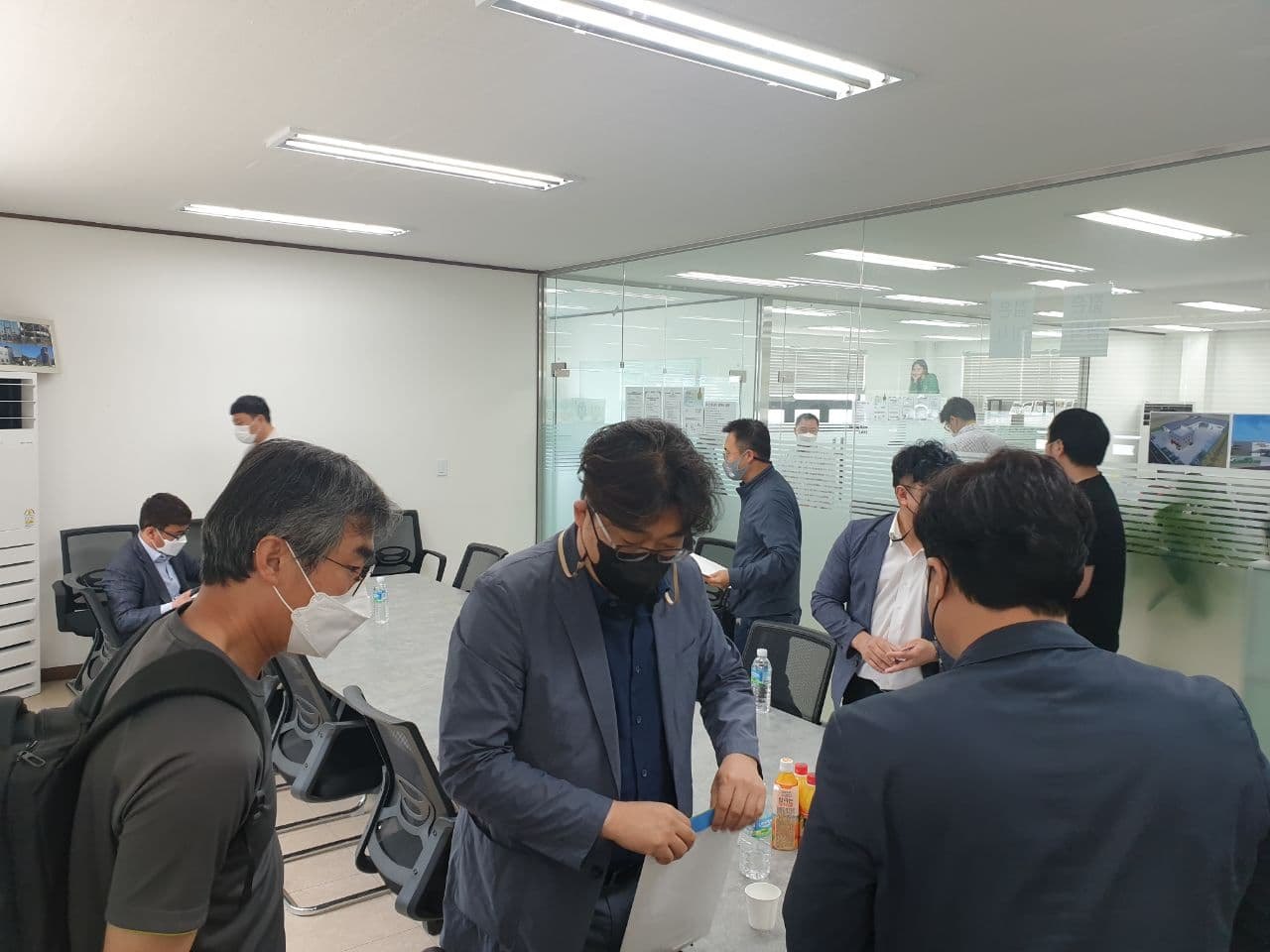 ㈜초이스팜 음성 HACCP공장 시공사 현장설명회